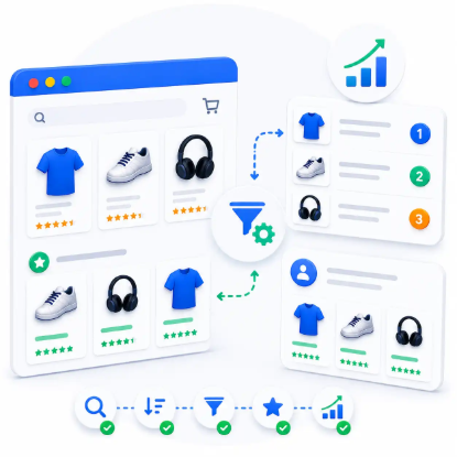 Obrázek Recommended Product Sorting plugin